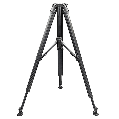 【flowtech 100 MS（V4160-0003）】 Vinten 100mmボール カーボン3段三脚