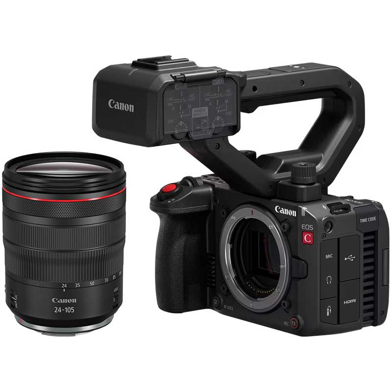 【EOS C50 + RF24-105mm F4 L IS USM】 Canon デジタルシネマカメラ（RFマウント）