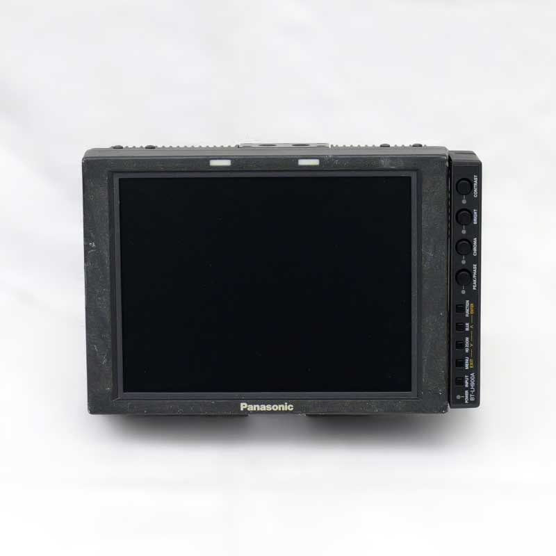 【BT-LH900A ジャンク品】 Panasonic 8.4型LCDモニター（アントンバッテリーホルダー欠品、Vバッテリーホルダー付）
