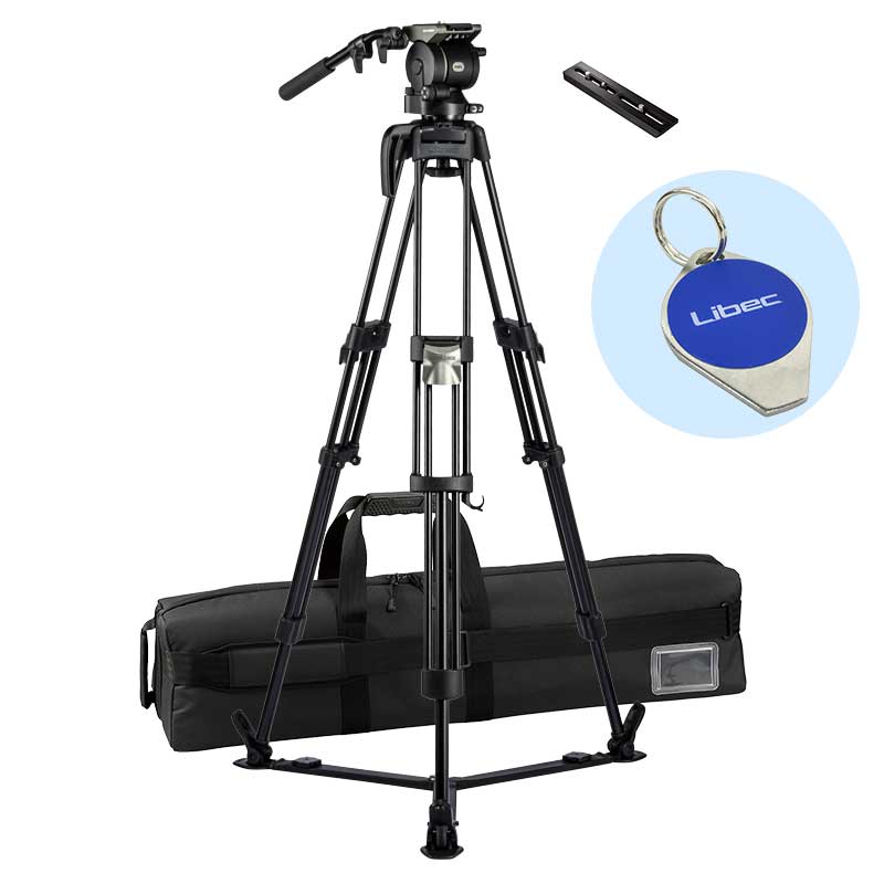 【HS-450Q】 Libec アルミ3段三脚システム クイックロック