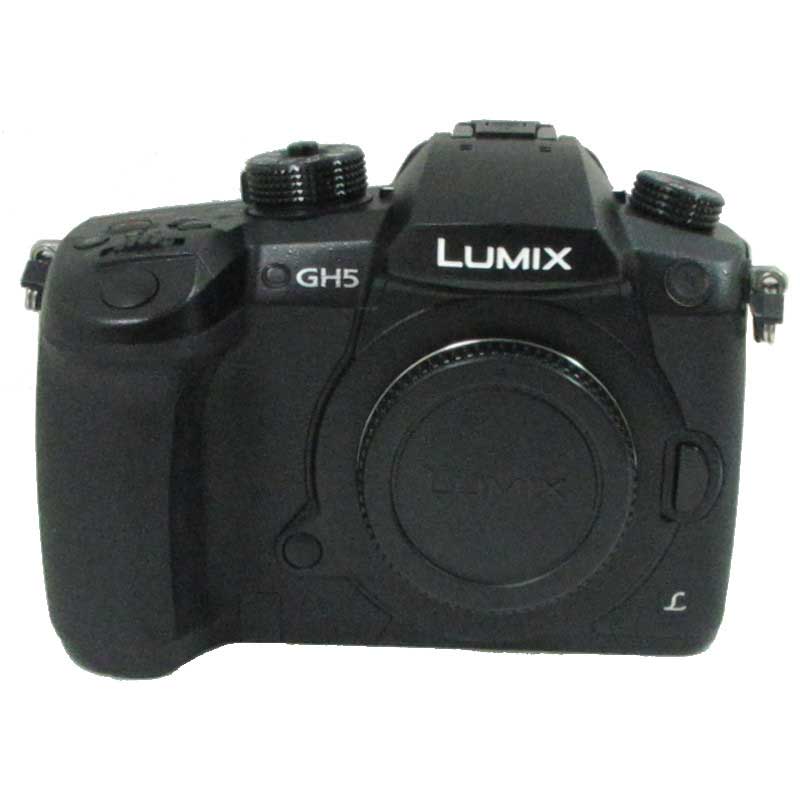 【LUMIX DC-GH5 中古品】 Panasonic レンズ交換式デジタル一眼カメラ（レンズ別売、MFTマウント）（V-Log L機能対応有償アップグレード済）