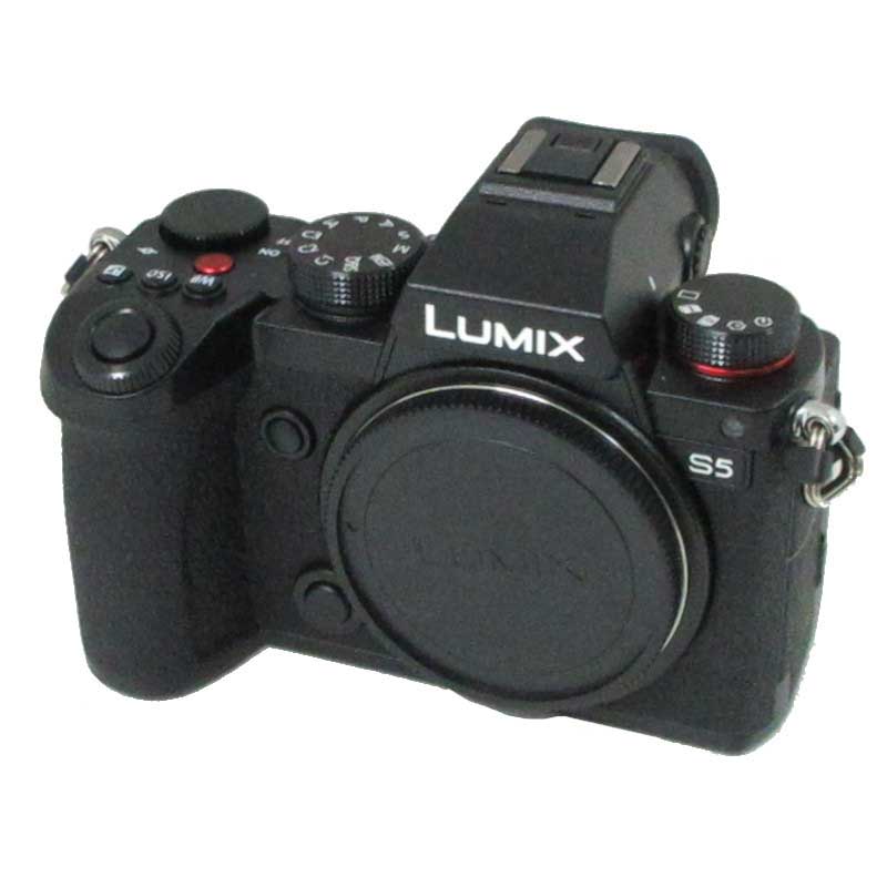 【LUMIX S5 ボディ（DC-S5-K） 中古品】 Panasonic フルサイズ ミラーレス一眼カメラ（レンズ別売、Lマウント）