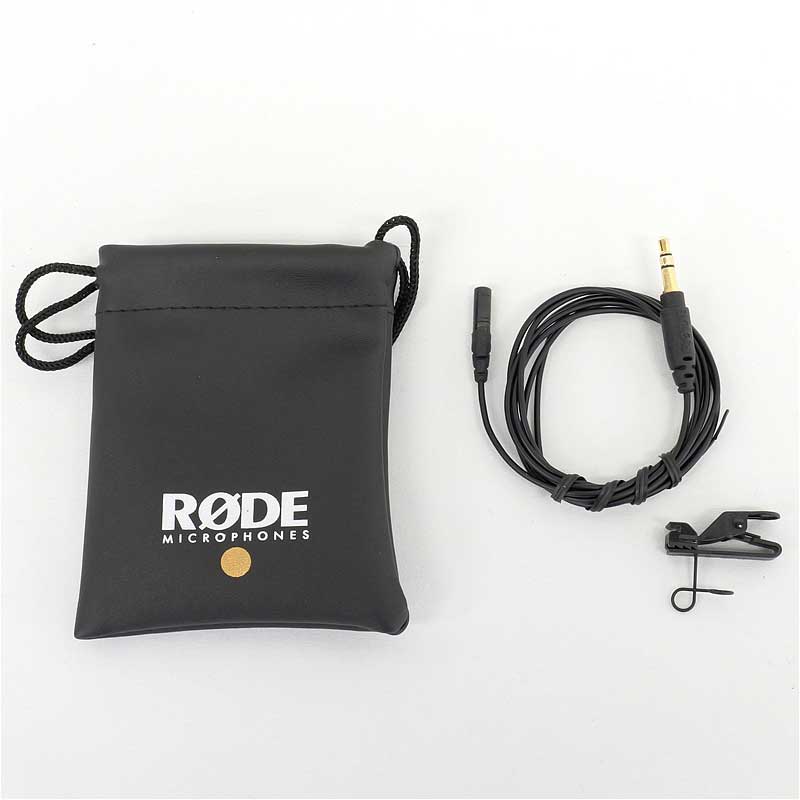 【Lavalier GO ブラック ジャンク品】 RODE ラベリアマイク