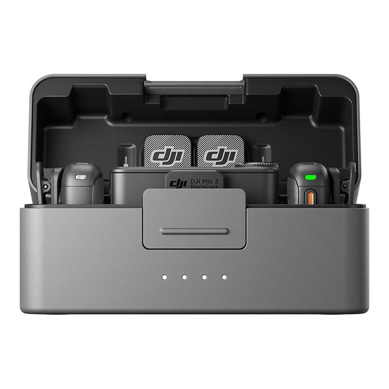【DJI Mic 3（2TX ＋ 1RX ＋ 充電ケース）】 DJI ワイヤレスマイクシステム