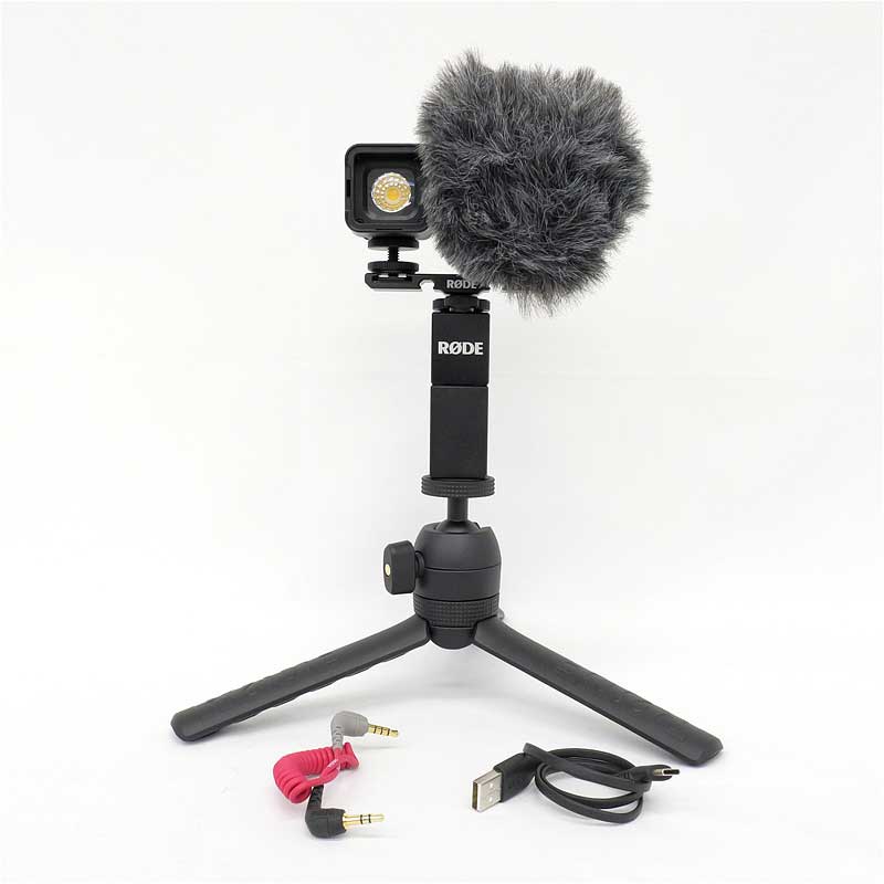【Vlogger Kit Universal ジャンク品】 RODE スマートフォン用 Vlog撮影キット