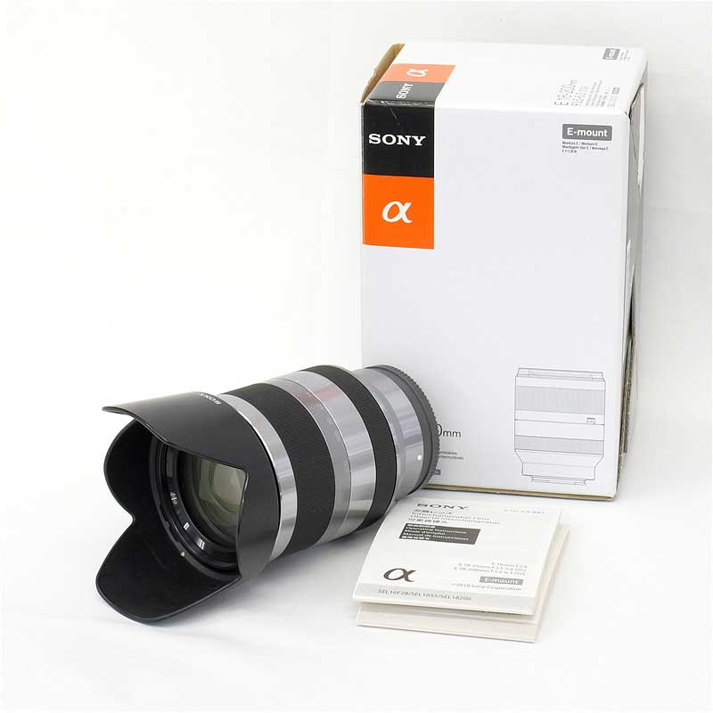 【E18-200mm F3.5-6.3 OSS（SEL18200） ジャンク品】 SONY Eマウント用 ズームレンズ