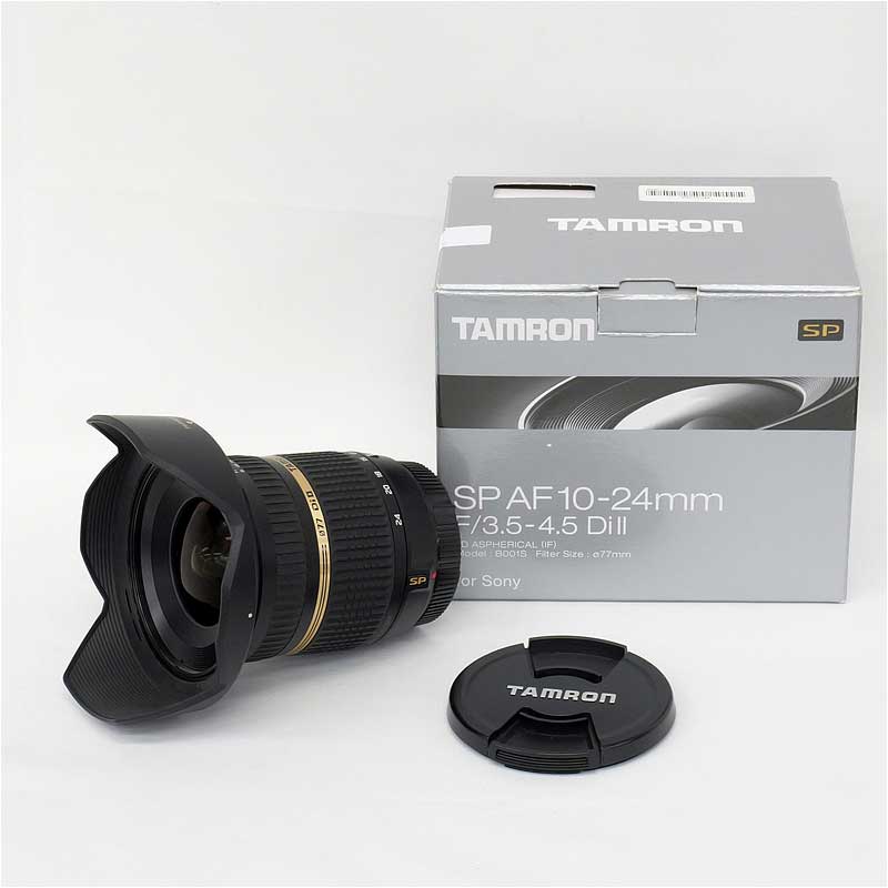 【SP AF10-24mm F/3.5-4.5 Di II LD Aspherical [IF] ソニーAマウント（B001S） ジャンク品】 TAMRON APS-Cサイズ相当 デジタル一眼レフカメラ専用 レンズ
