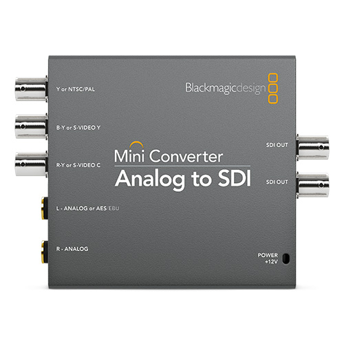 【Mini Converter Analog to SDI 2】 Blackmagic design コンバータ