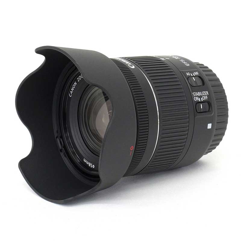 【EF-S18-55mm F4-5.6 IS STM 現状渡し 中古品】 Canon EF-Sマウント用 ズームレンズ