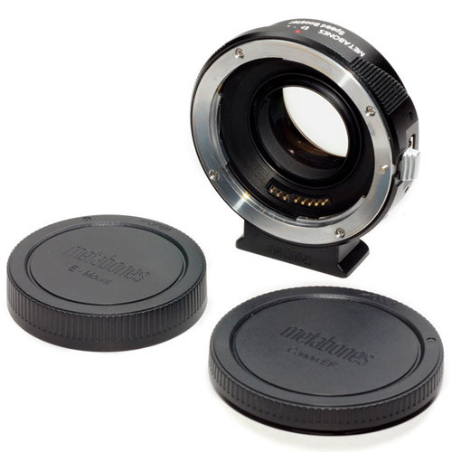 【MB_SPEF-E-BM1】 Metabones 電子接点付マウントアダプター Speed Booster（レンズ側：キヤノンEF、ボディ側：ソニーE）