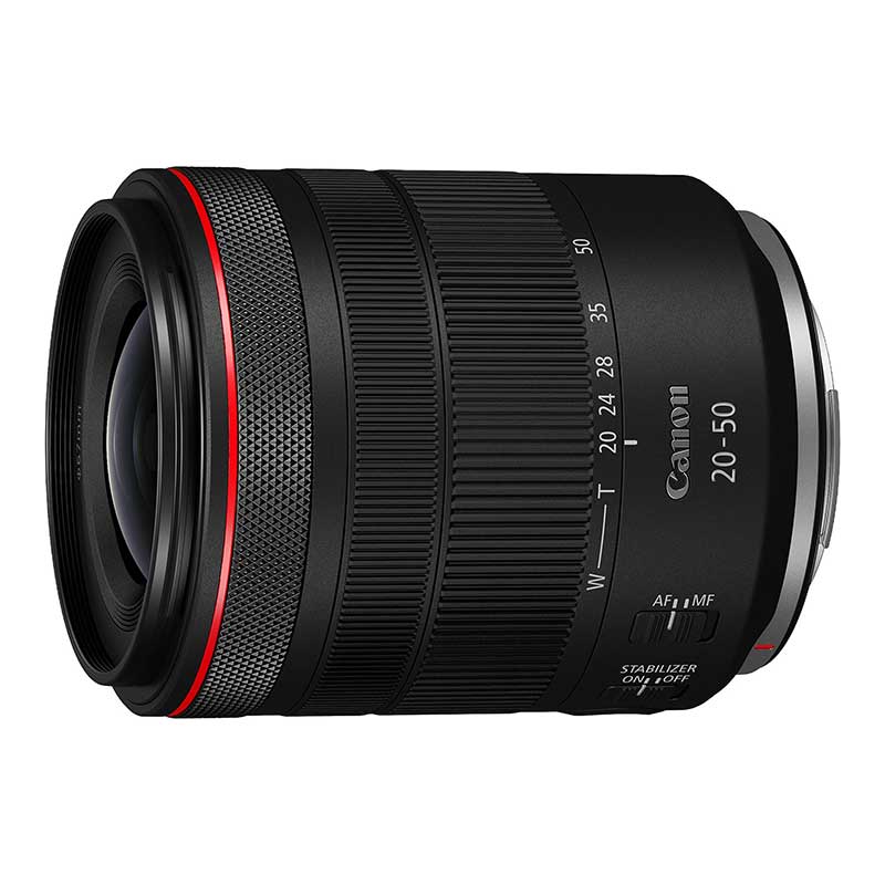 【RF20-50mm F4 L IS USM PZ（2026年6月26日発売予定）】 Canon RFマウント用 ズームレンズ