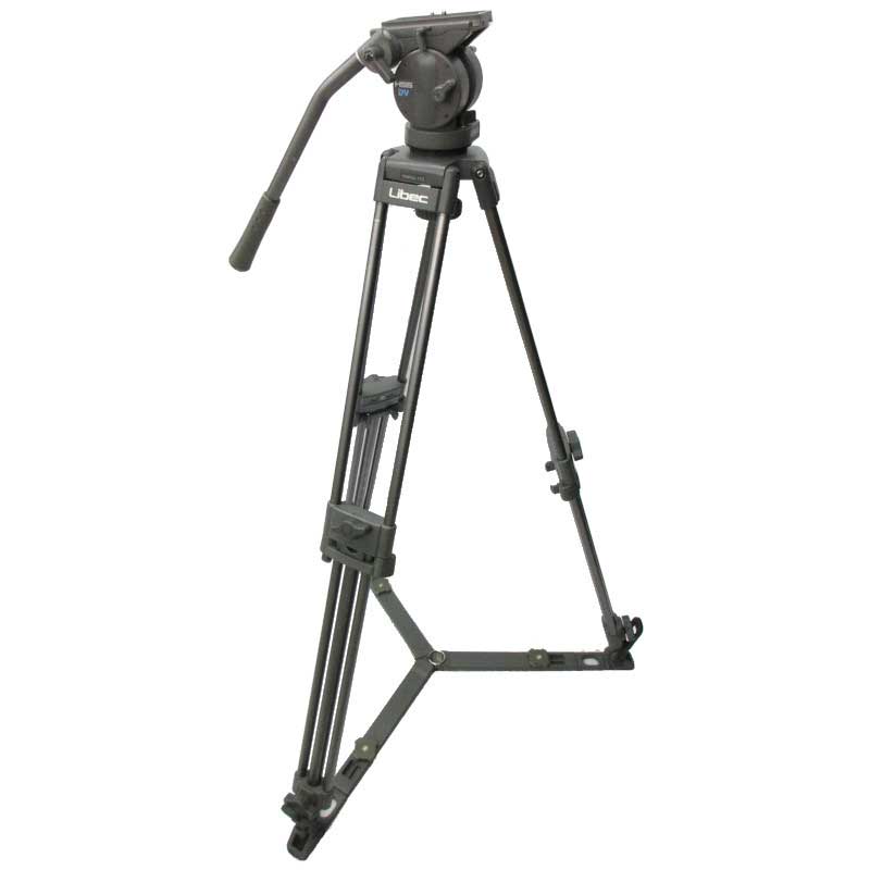 【LS-55DV(2A) ジャンク品】 Libec アルミ3段三脚セット