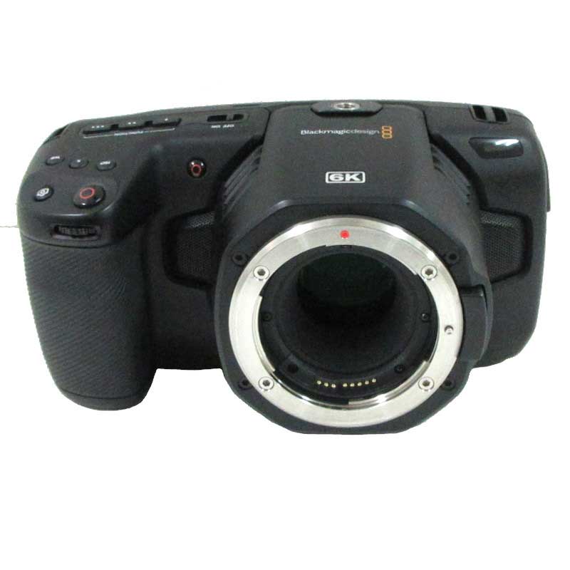 【Blackmagic Pocket Cinema Camera 6K 現状渡し 中古品】 Blackmagic Design 6Kデジタルフィルムカメラ（レンズ別売、EFマウント）