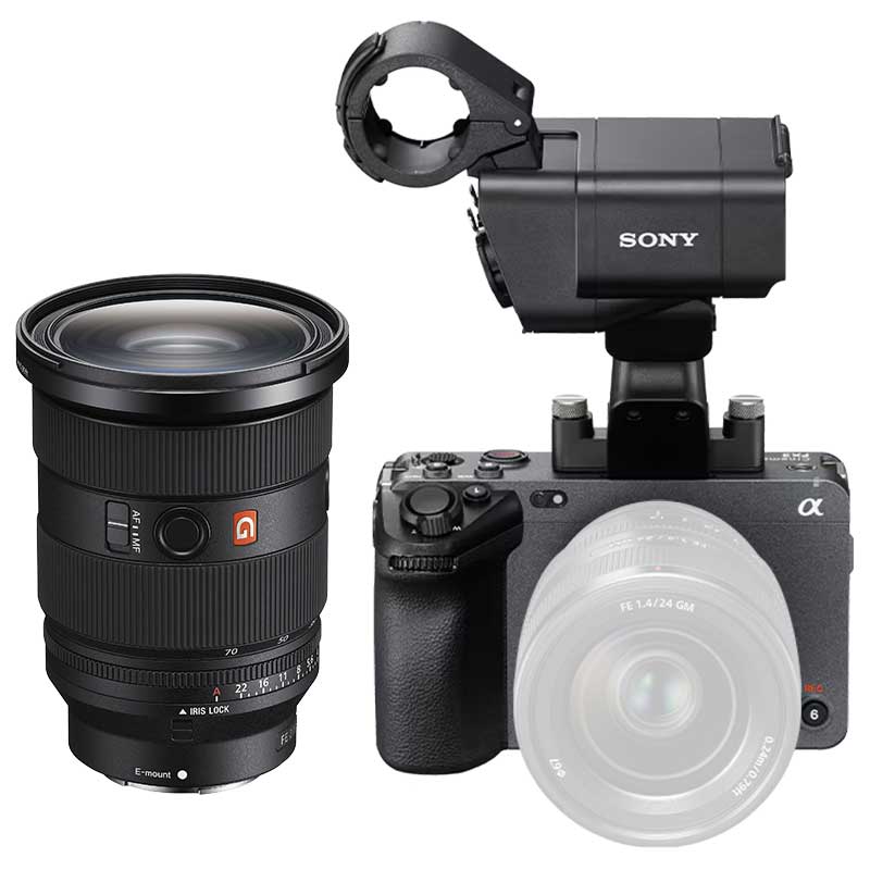 【FX3（ILME-FX3A） ＋ FE 24-70mm F2.8 GM II（SEL2470GM2）】 SONY プロフェッショナルカムコーダー（Eマウント）