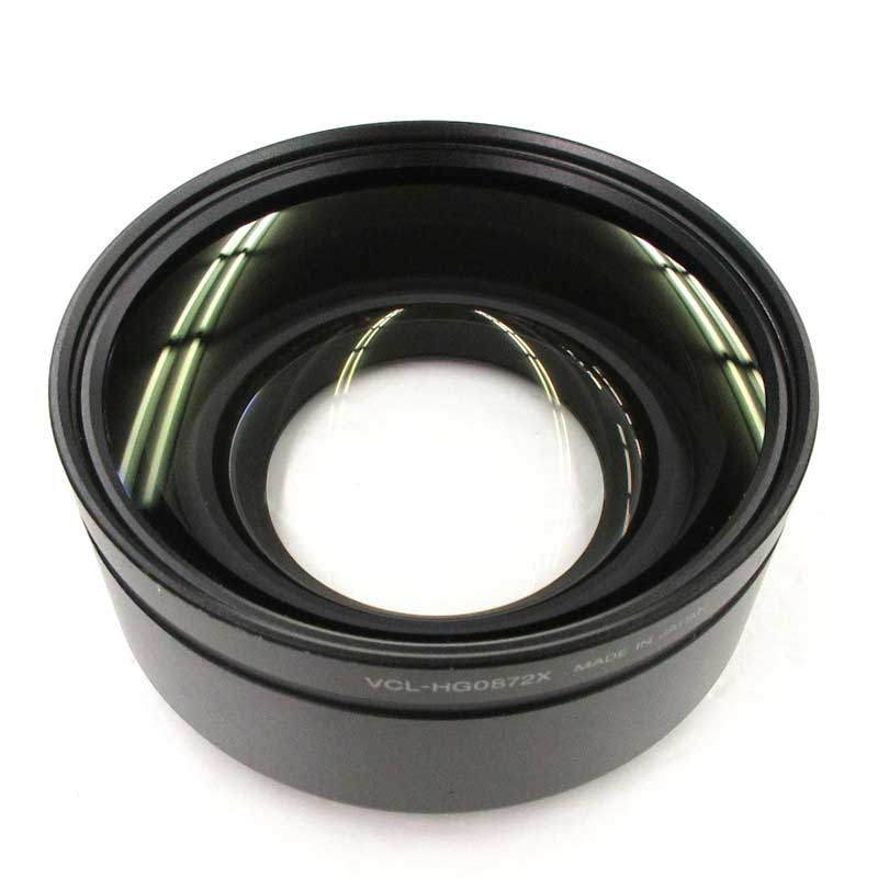 【VCL-HG0872X ジャンク品】 SONY 72mm 0.8倍ワイドコンバージョンレンズ（バヨネット）