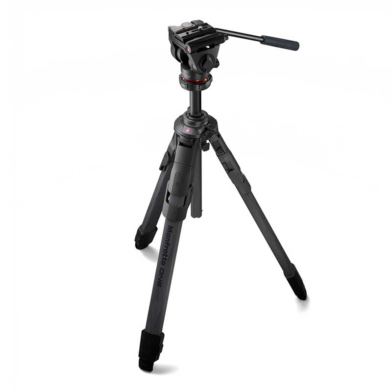 【MKONEC-500X】 Manfrotto ONE カーボン三脚 500X フルード雲台キット