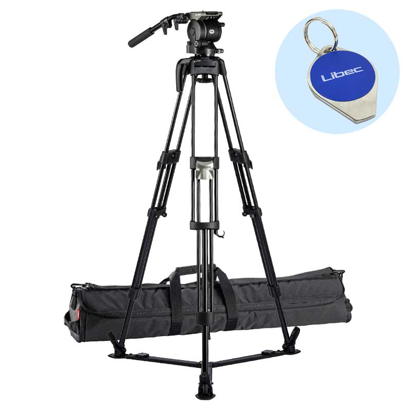 【HS-250Q】 Libec アルミ3段三脚システム クイックロック