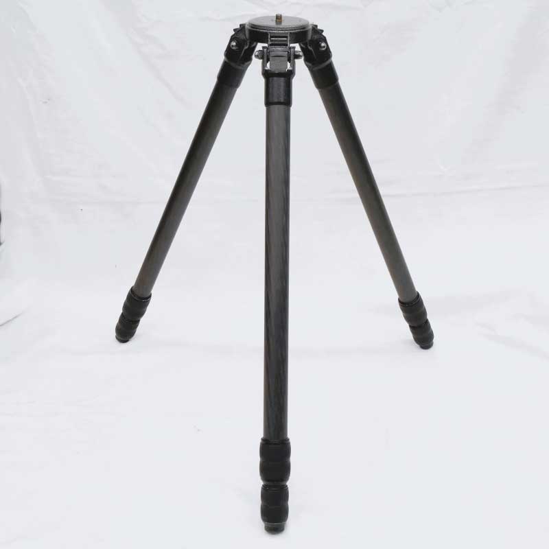 【型番不明 現状渡し 中古品】 GITZO システマティックカーボン三脚3型3段（G1318MK2センターポール・ソフトケース付）