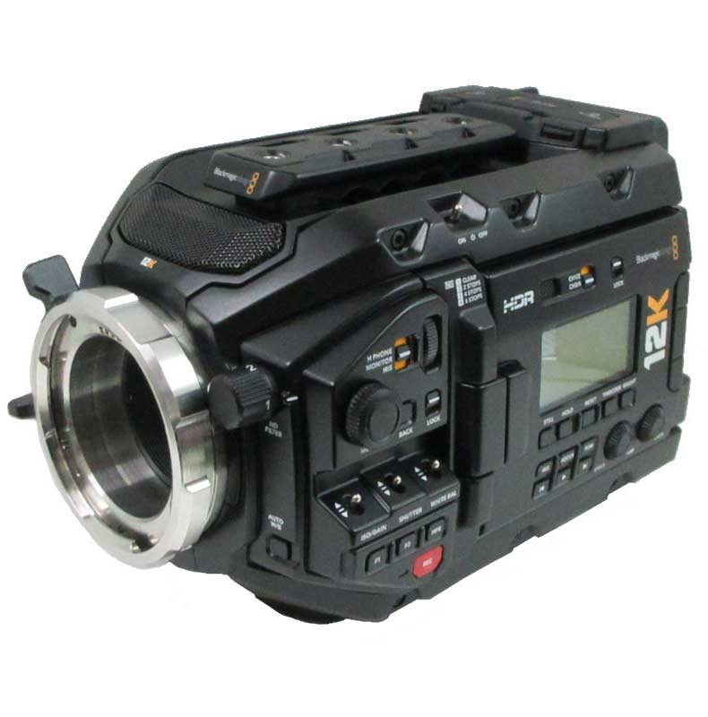 【Blackmagic URSA Mini Pro 12K 現状渡し 中古品】 Blackmagic Design 12Kデジタルフィルムカメラ（レンズ別売、PLマウント）