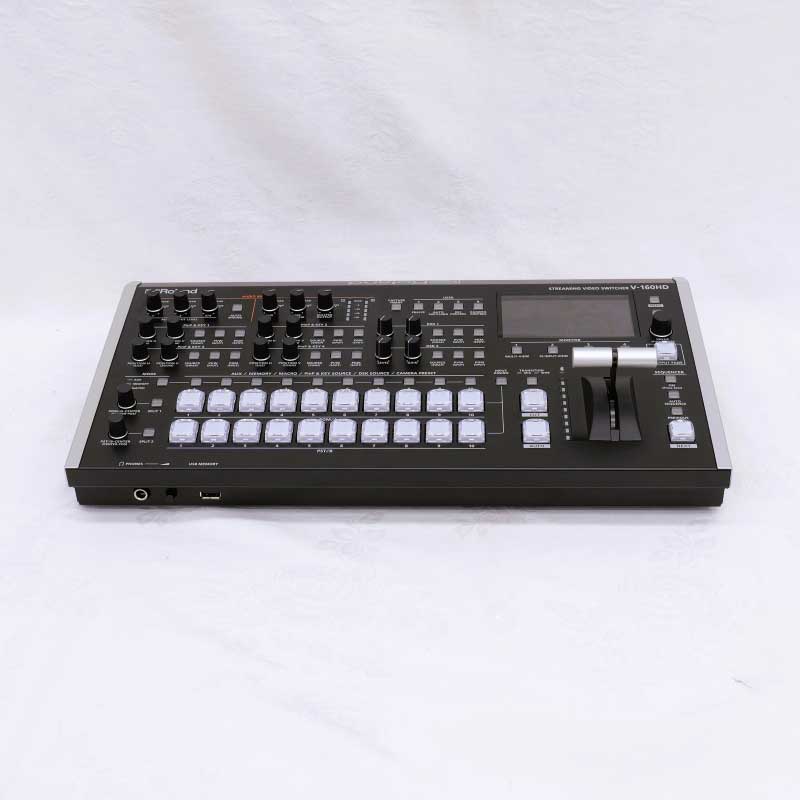 【V-160HD メーカー点検済 上物 中古品】 Roland ストリーミング・ビデオ・スイッチャー