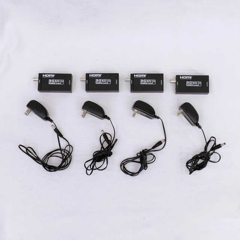 【型番不明 ジャンク品】 メーカー不明 ビデオコンバーター SDI→HDMI