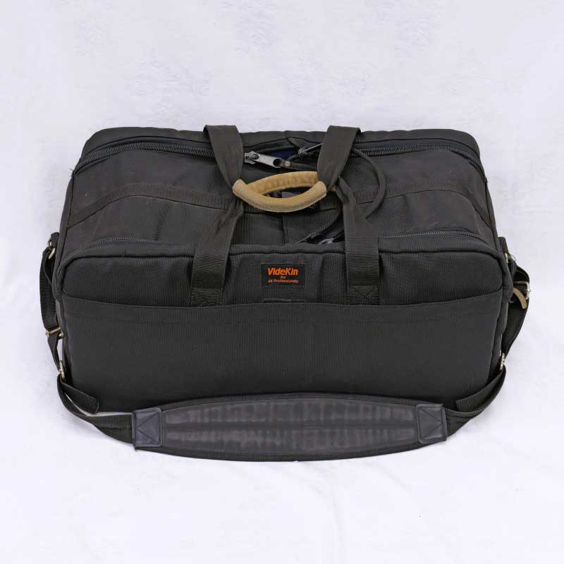 【VK-Mini3 ジャンク品】 Videkin ミニDVカメラ・ミニカムコーダー用バッグ ショルダーベルト付