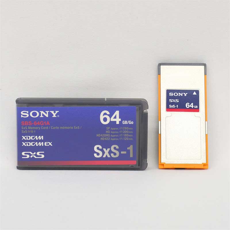 【SBS-64G1A 現状渡し 中古品】 SONY SxS-1カード 64GB