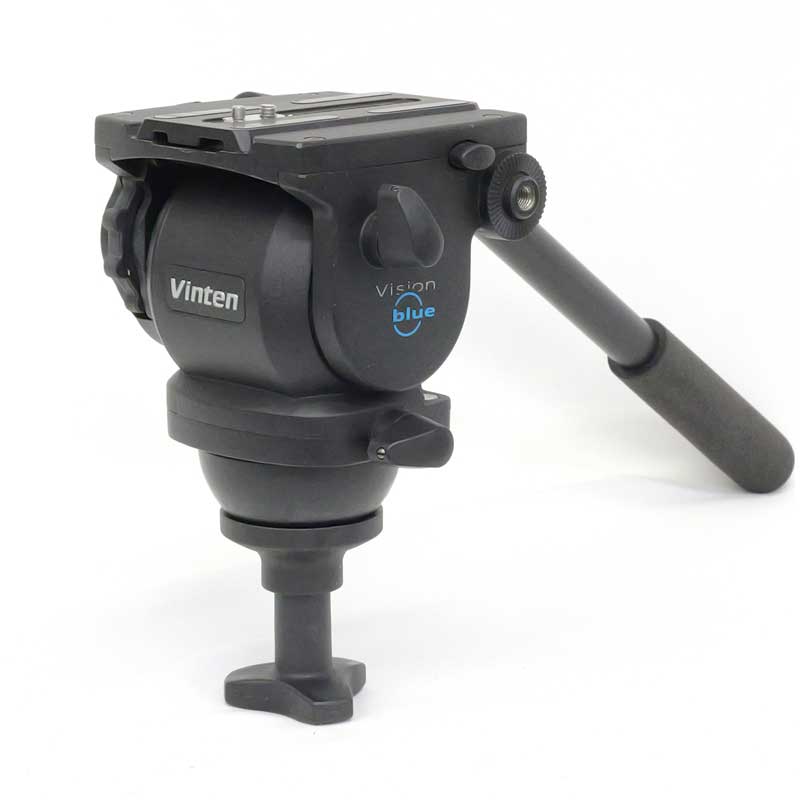 【Vision blue Pan and Tilt Head（V4092-0001） ジャンク品】 Vinten 75mmボール ヘッド