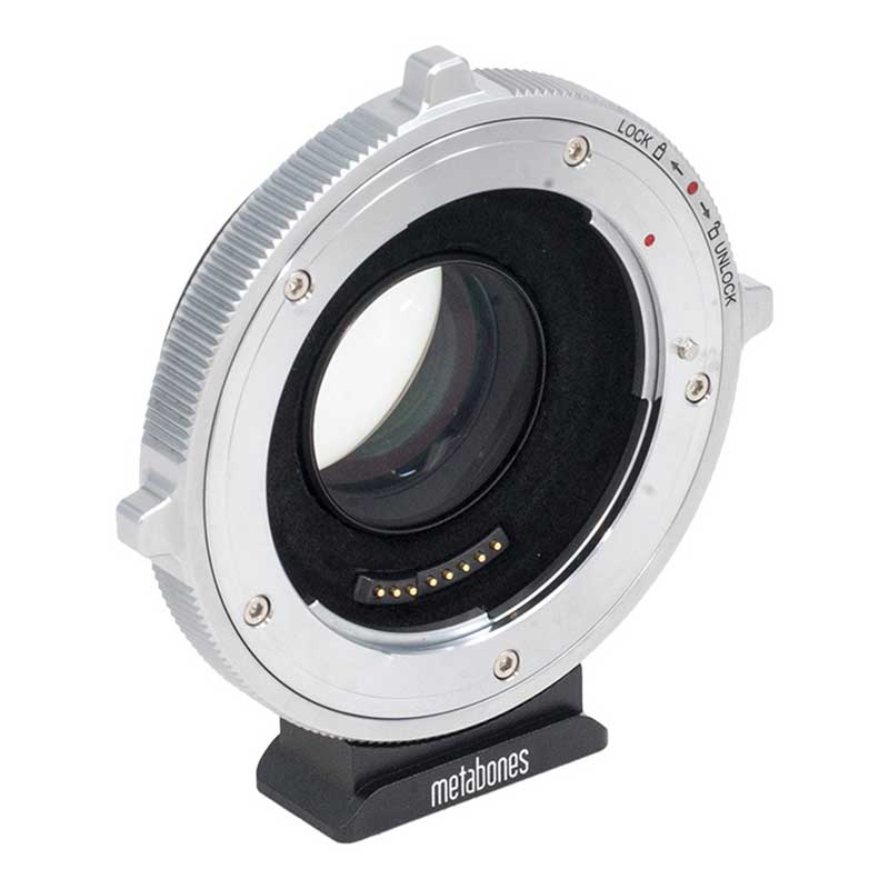 【MB_SPEF-m43-BT5】 Metabones 電子接点付マウントアダプター T CINE Speed Booster ULTRA 0.71x（レンズ側：キヤノンEF、ボディ側：マイクロフォーサーズ）