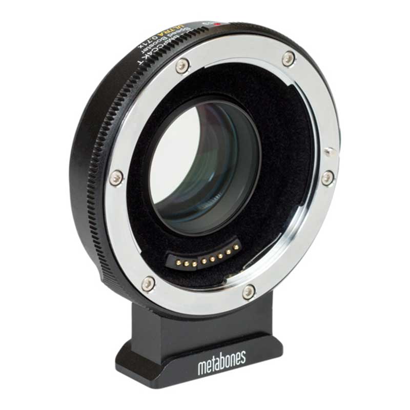 【MB_SPEF-m43-BT8】 Metabones 電子接点付マウントアダプター T Speed Booster ULTRA 0.71x（レンズ側：キヤノンEF、ボディ側：BMPCC4K）