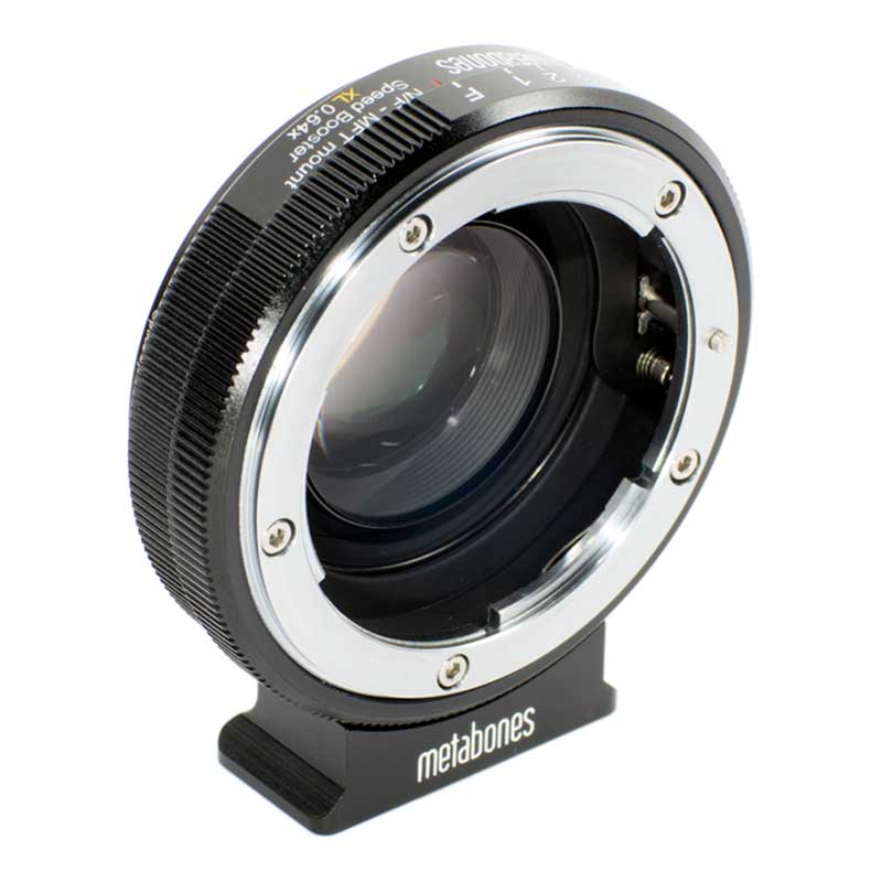 【MB_SPNFG-m43-BM2】 Metabones マウントアダプター Speed Booster XL 0.64x（レンズ側：ニコンF(G)、ボディ側：マイクロフォーサーズ）