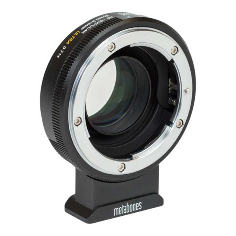 【MB_SPNFG-m43-BM4】 Metabones マウントアダプター Speed Booster ULTRA 0.71x（レンズ側：ニコンF(G)、ボディ側：BMPCC4K）