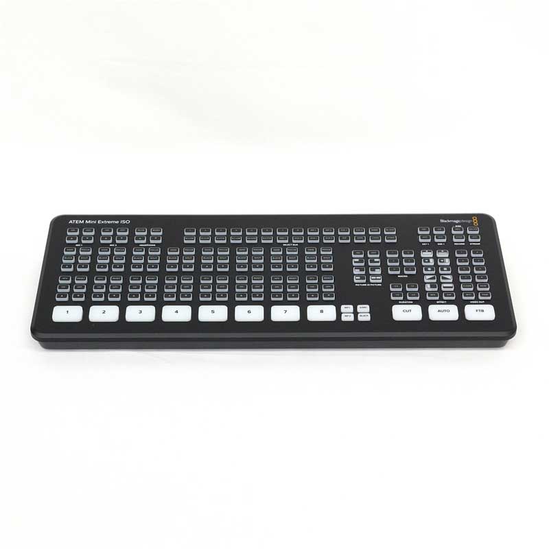 【ATEM Mini Extreme ISO 上物 中古品】 Blackmagic Design ライブプロダクションスイッチャー