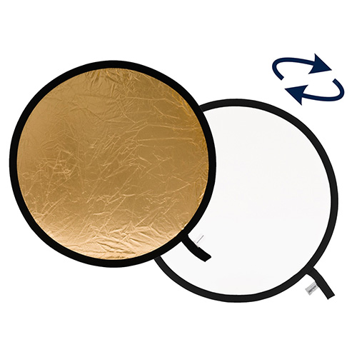 【LL LR1241】 Manfrotto Lastolite リフレクター 30cm ゴールド/ホワイト