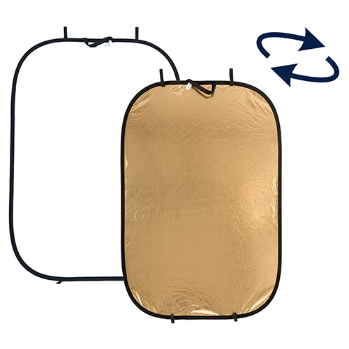 【LL LR7241】 Manfrotto lastolite パネライトリフレクター 180×120cm ゴールド/ホワイト