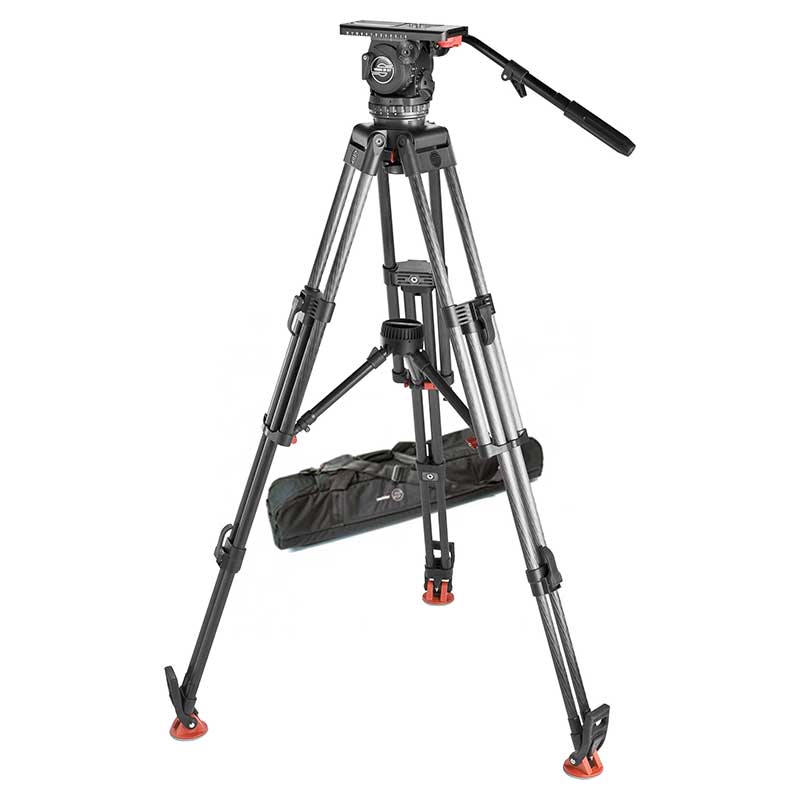 【システム20 S1 HD MCF（2073S1）】 Sachtler カーボン3段三脚システム