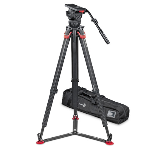 【システムVideo 18 FT GS（1811FTGS）】 Sachtler カーボン3段三脚システム フローテック