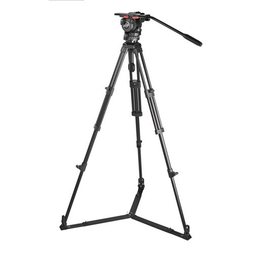 【システムシネDSLR/2D】 Sachtler アルミ3段三脚システム