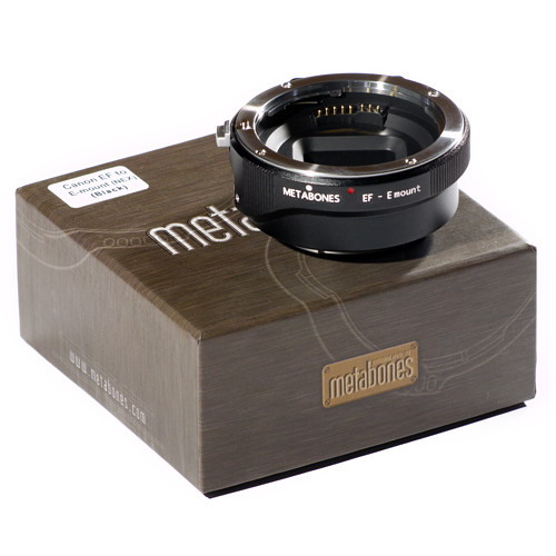 【MB_EF-E-BM3】 Metabones 電子接点付マウントアダプター Smart Adapter（レンズ側：キヤノンEF、ボディ側：ソニーE）
