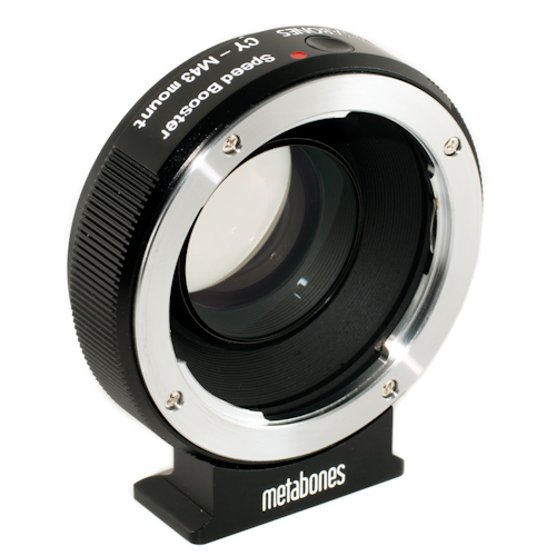 【MB_SPCY-m43-BM1】 Metabones マウントアダプター Speed Booster（レンズ側：コンタックス・ヤシカ、ボディ側：マイクロフォーサーズ）