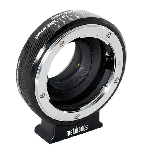 【MB_SPNFG-m43-BM1】 Metabones マウントアダプター Speed Booster（レンズ側：ニコンF(G)、ボディ側：マイクロフォーサーズ）