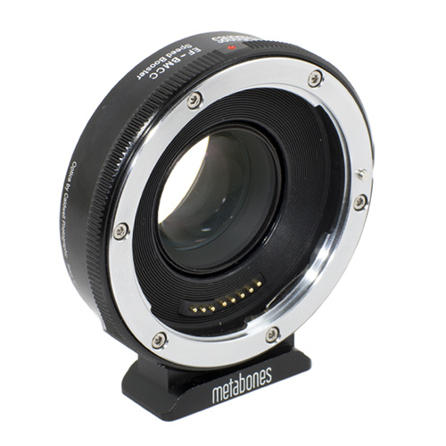 【MB_SPEF-BMCC-BM1】 Metabones 電子接点付マウントアダプター Speed Booster（レンズ側：キヤノンEF、ボディ側：BMCC）
