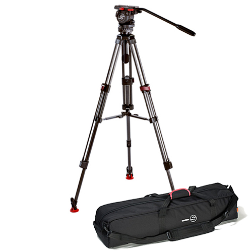 【システムFSB4 SLMCF（0375）】 Sachtler カーボン3段三脚システム