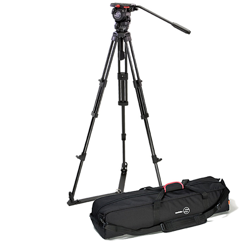 【システムFSB6/2D（0471）】 Sachtler アルミ3段三脚システム