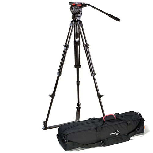 【システムFSB8/2D（0771）】 Sachtler アルミ3段三脚システム