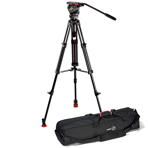 【システムFSB8/2MD（0773）】 Sachtler アルミ3段三脚システム