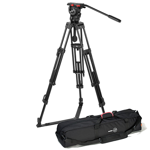 【システムFSB8/2HD（0776）】 Sachtler アルミ3段三脚システム