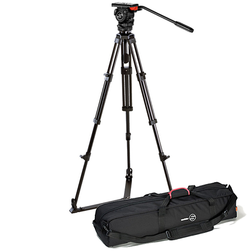 【システムFSB8T/2D（0741）】 Sachtler アルミ3段三脚システム