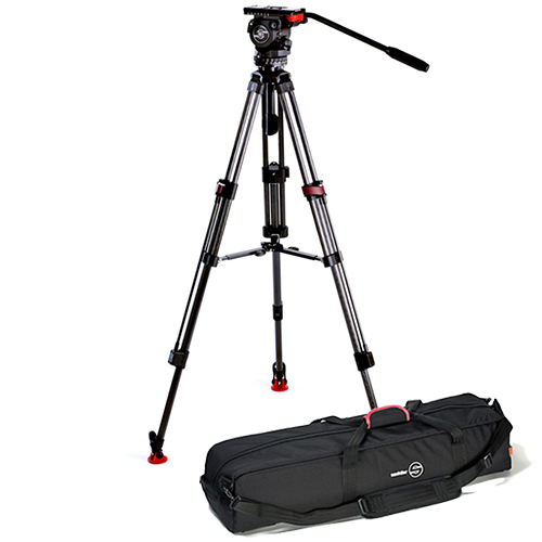 【システムFSB8T SLMCF（0750）】 Sachtler カーボン3段三脚システム