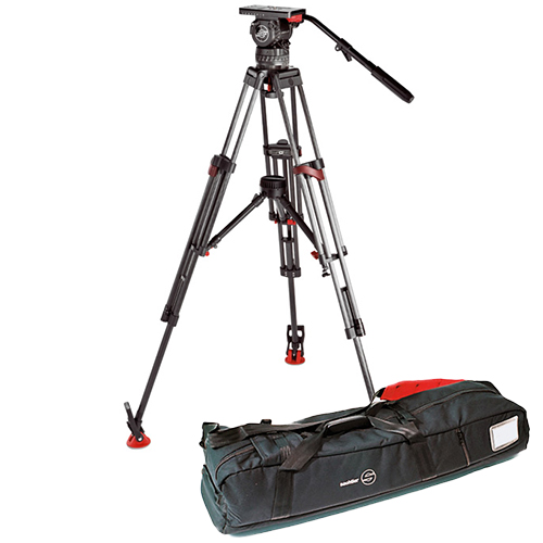 【システム15SB SLMCF（1565）】 Sachtler カーボン3段三脚システム